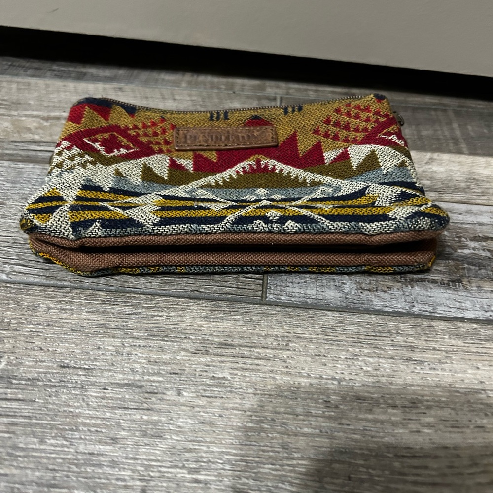 Pendleton Aztec Tribal Geometric Pattern Wristlet… - image 2